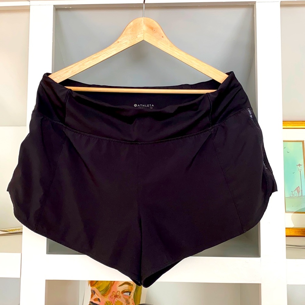 Athleta black shorts